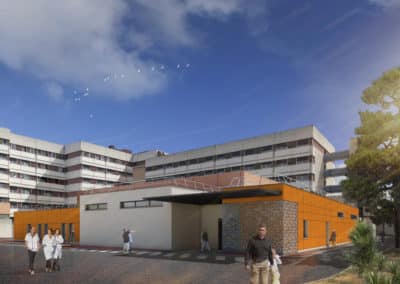 Extensions restructurations ciblées – Centre Hospitalier de Sens (89)